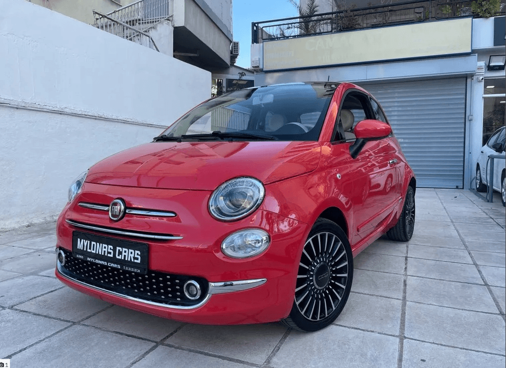 Fiat 500 2018 MTJ LOUNGE *ΕΛΛΗΝΙΚΟ – ΠΑΝΟΡΑΜΑ*